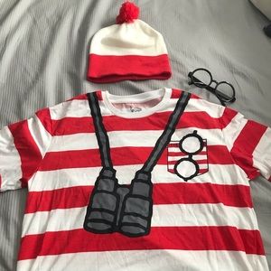 New with tags where’s Waldo costume